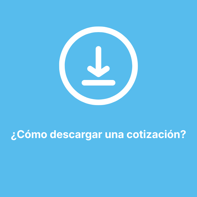 Como descargar una cotizacion en OneLab